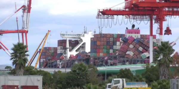 海運船公司去年海上丟失集裝箱221個，創(chuàng)最低紀錄